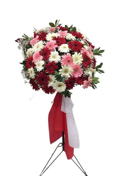 renkli-gerbera-ferforje